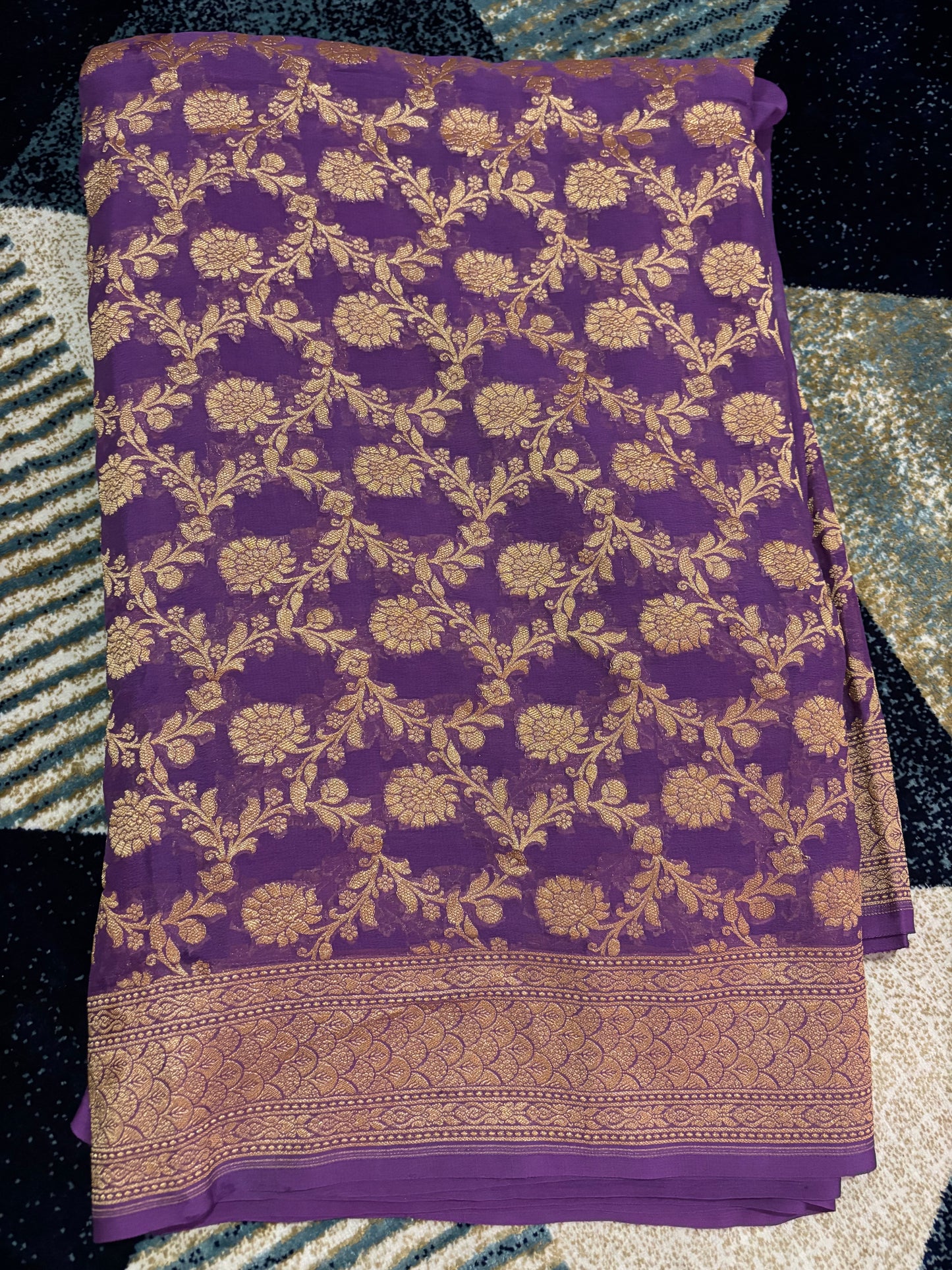 Banarasi Pure Handloom Khaddi Georgette