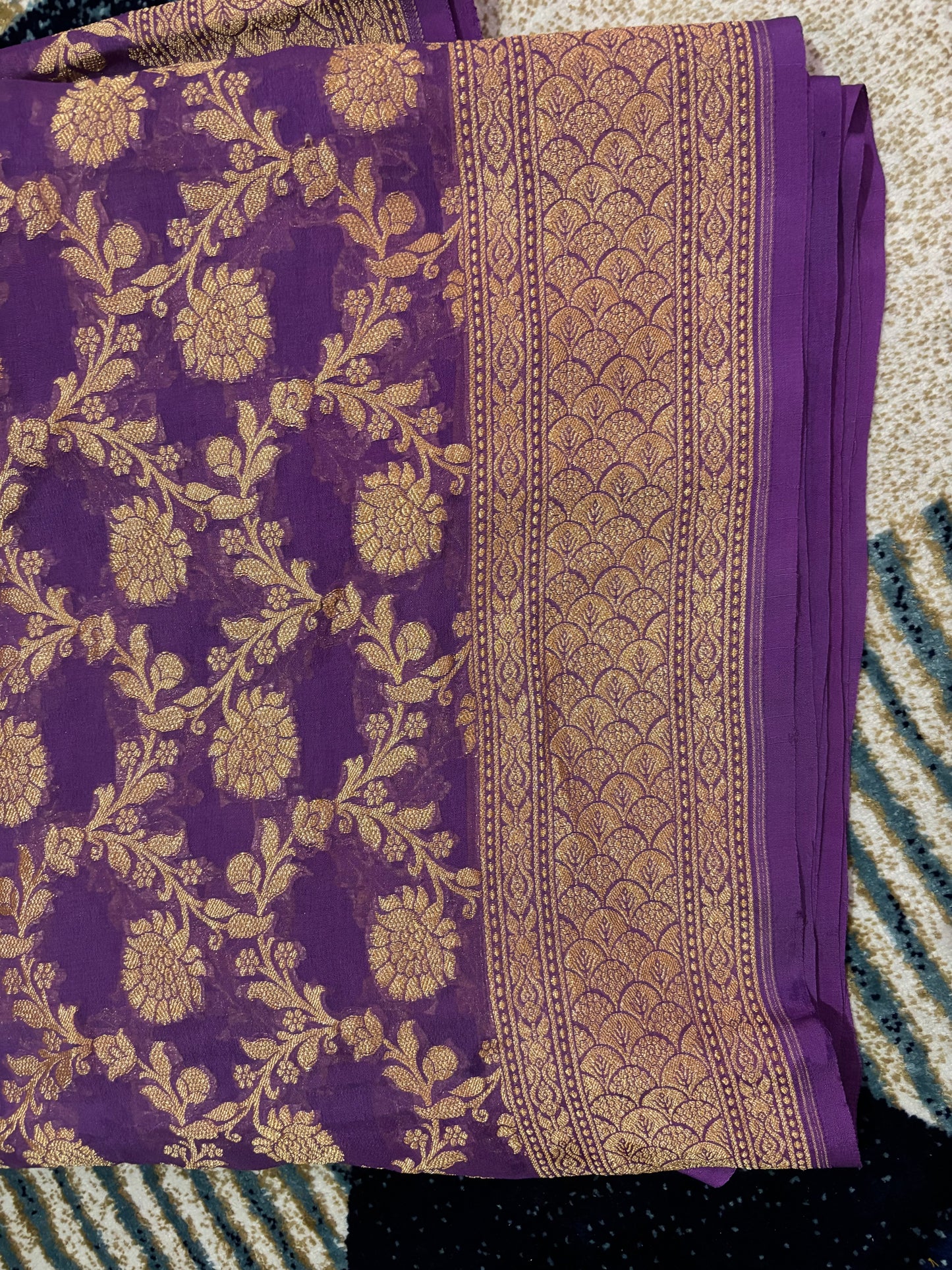 Banarasi Pure Handloom Khaddi Georgette