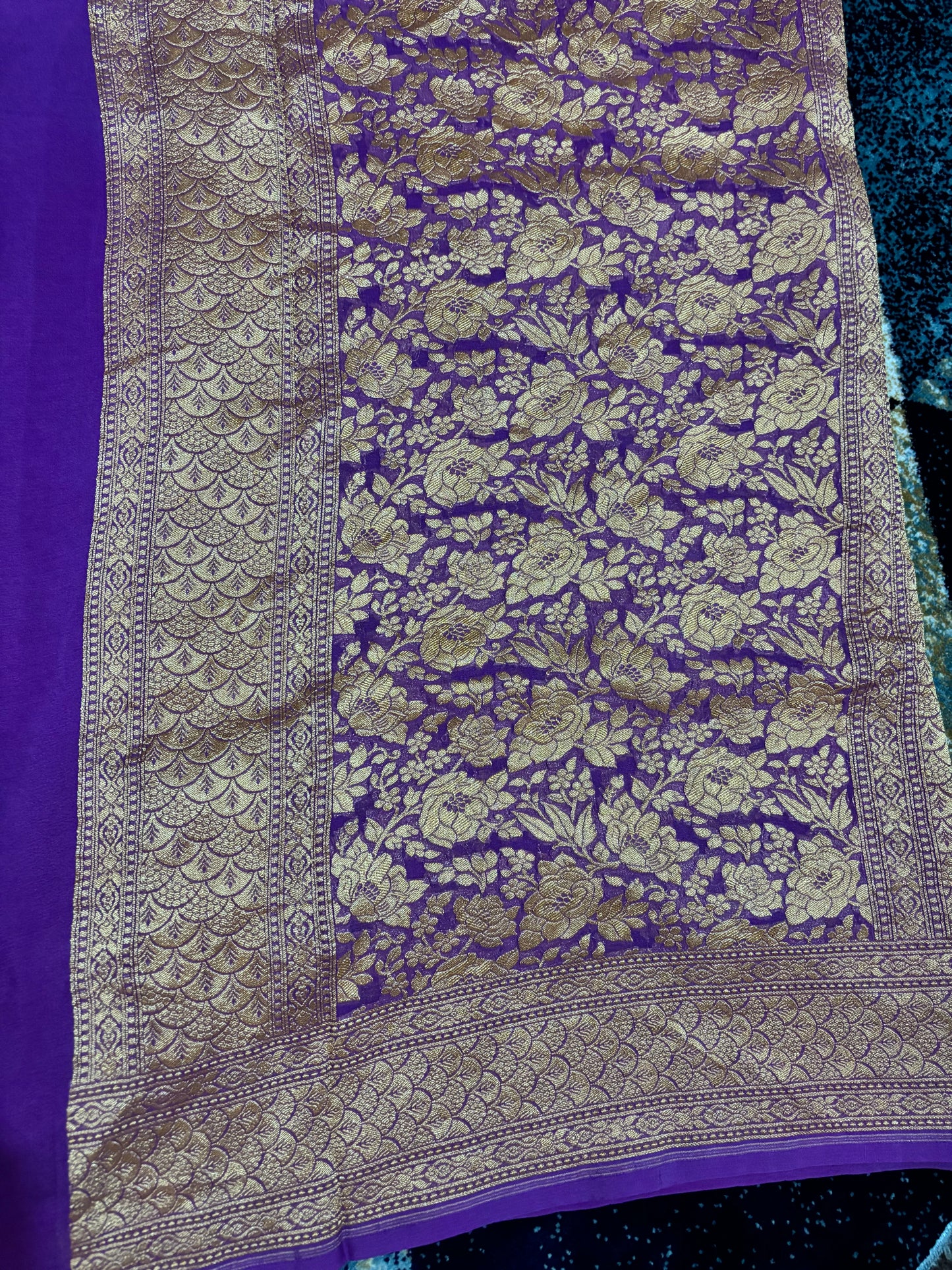 Banarasi Pure Handloom Khaddi Georgette