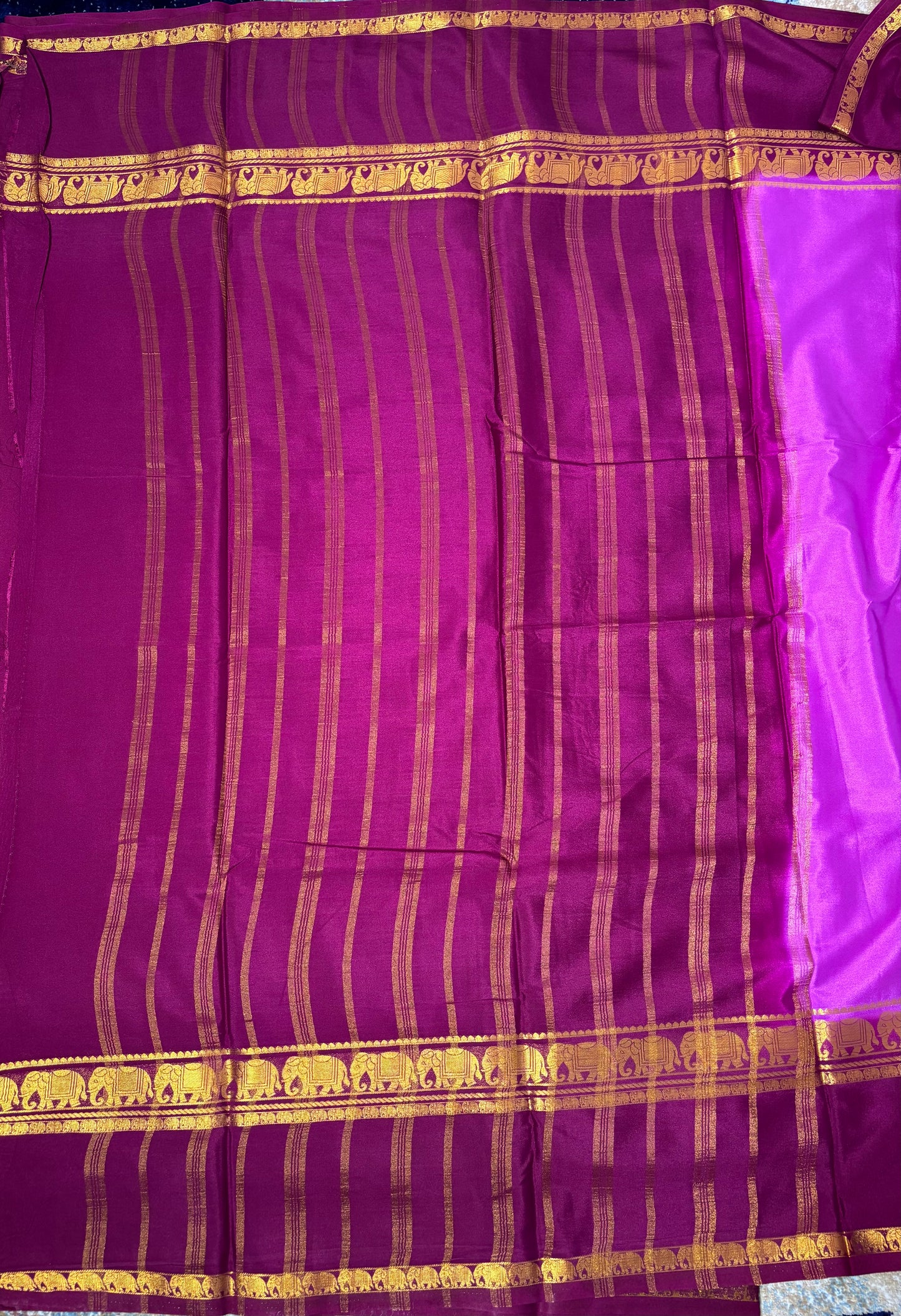 Semi mysore silk saree
