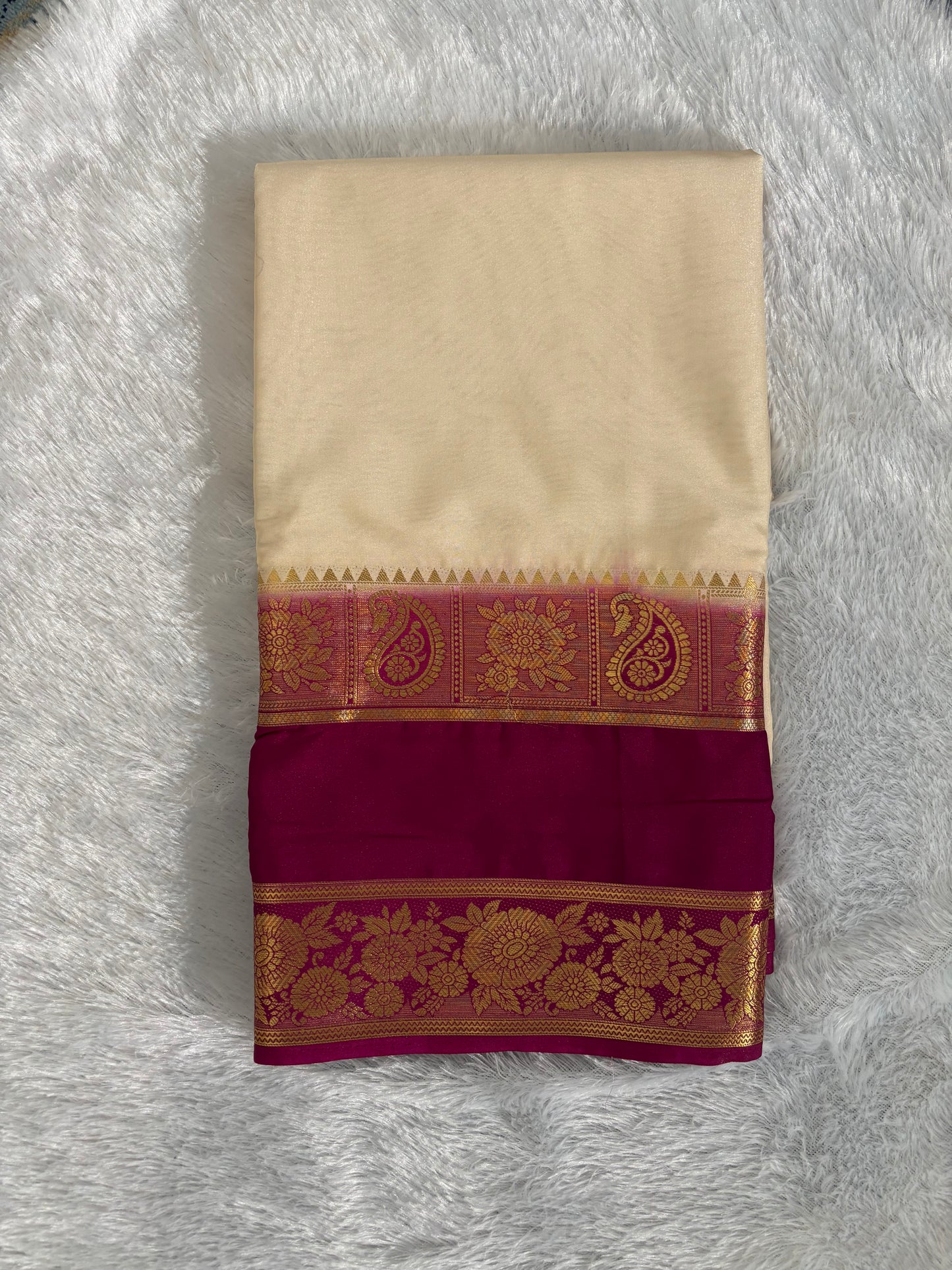 Semi mysore silk saree