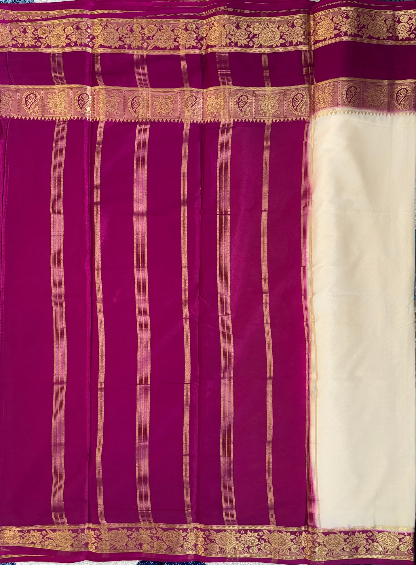 Semi mysore silk saree