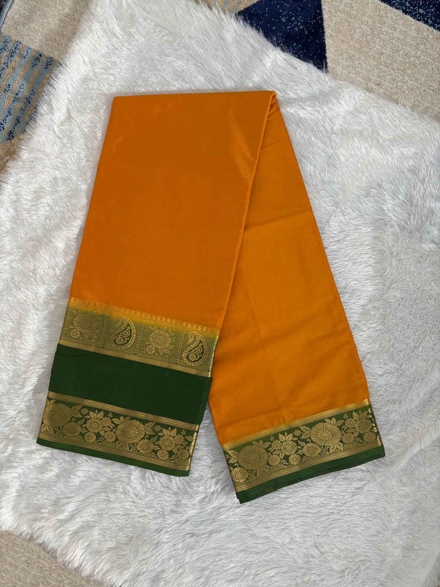 Semi mysore silk saree