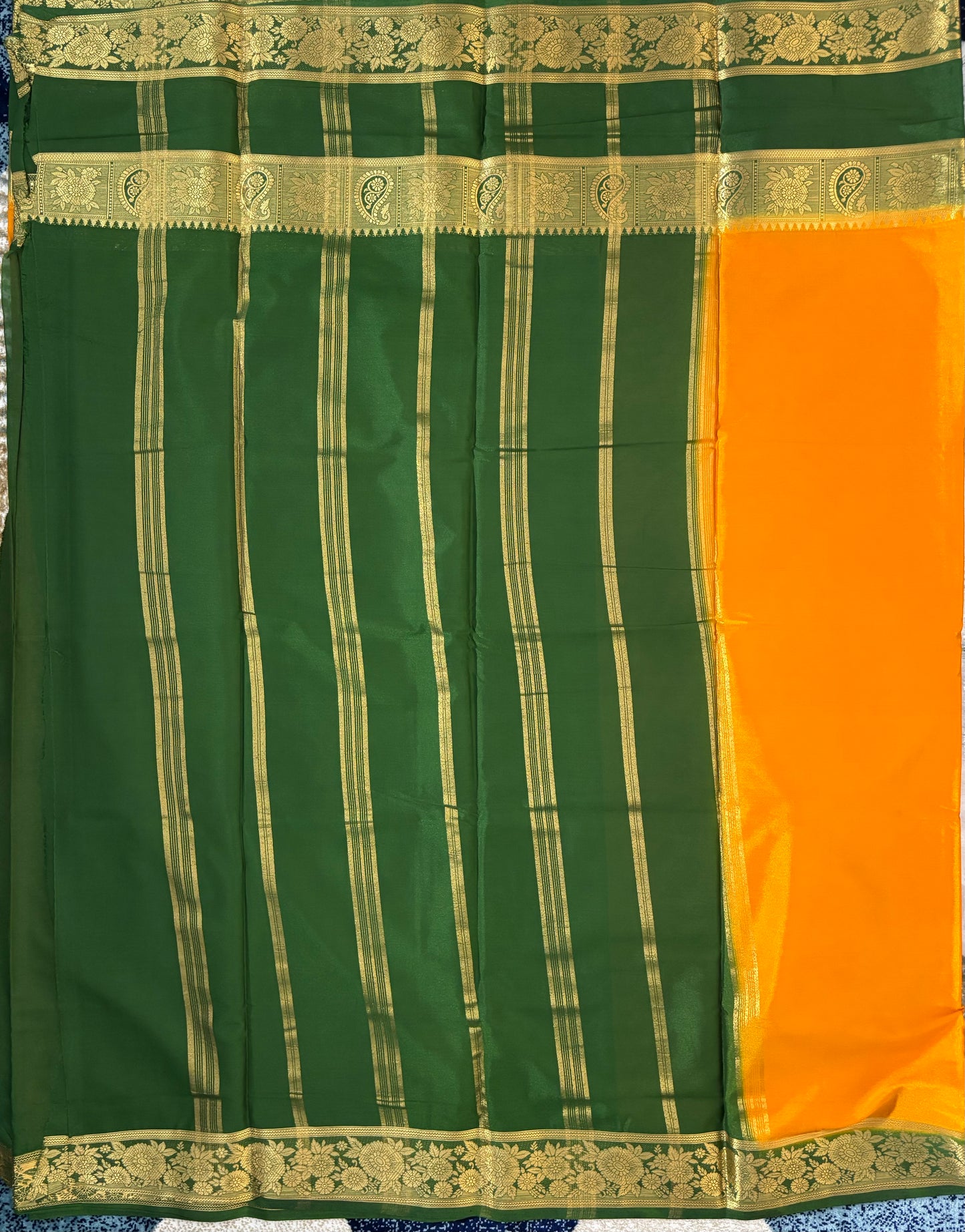 Semi mysore silk saree