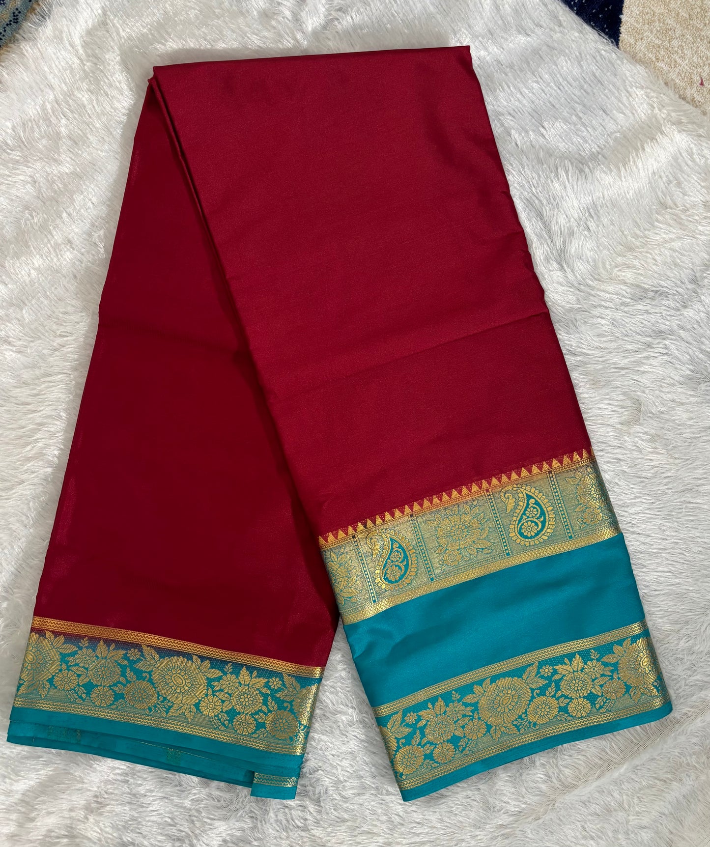 Semi mysore silk saree