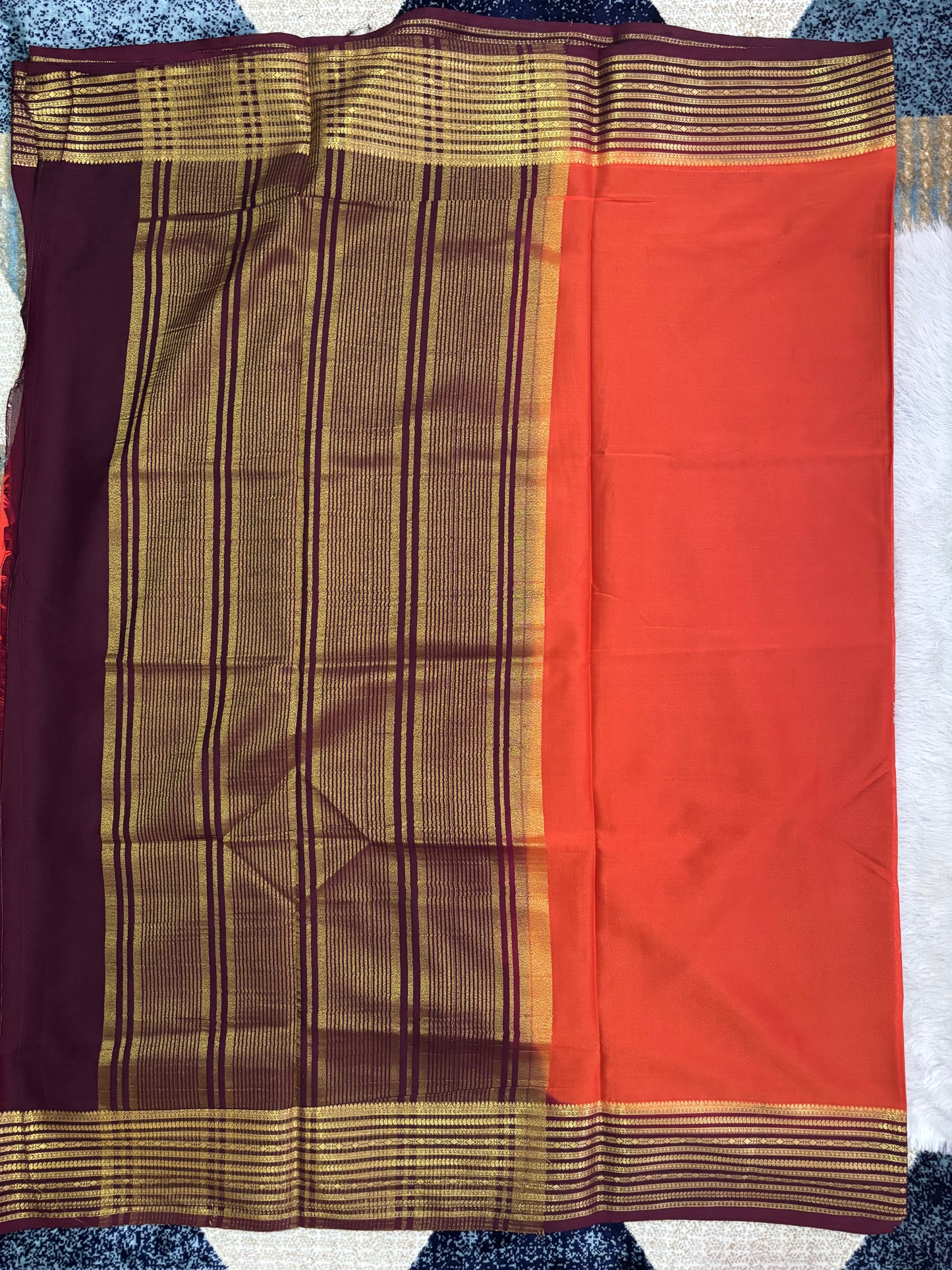 Semi mysore silk saree