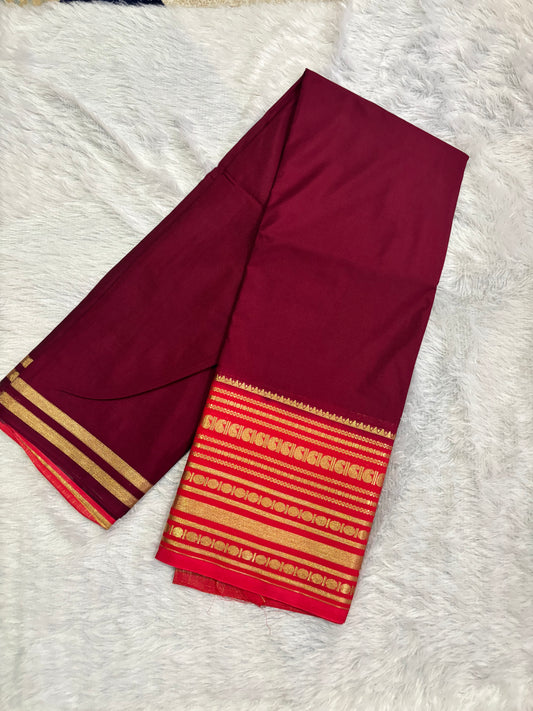 Semi mysore silk saree