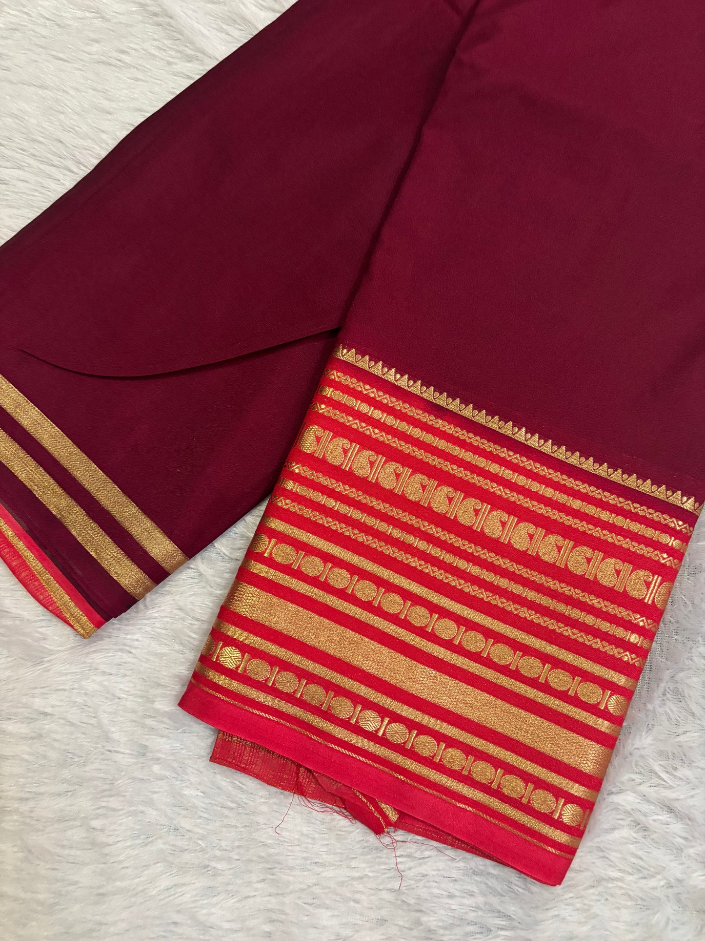 Semi mysore silk saree