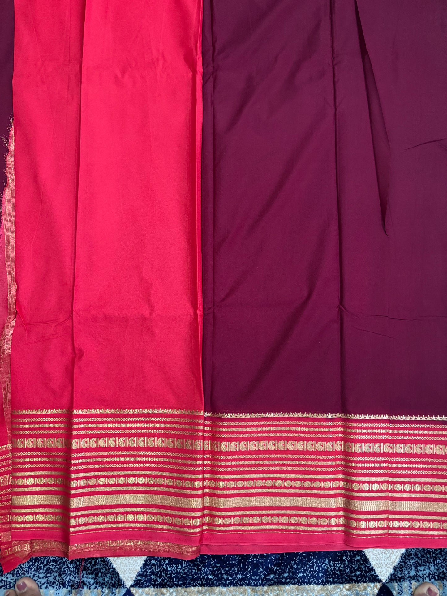 Semi mysore silk saree