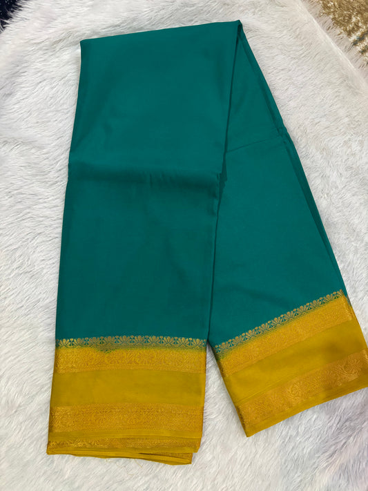 Semi mysore silk saree