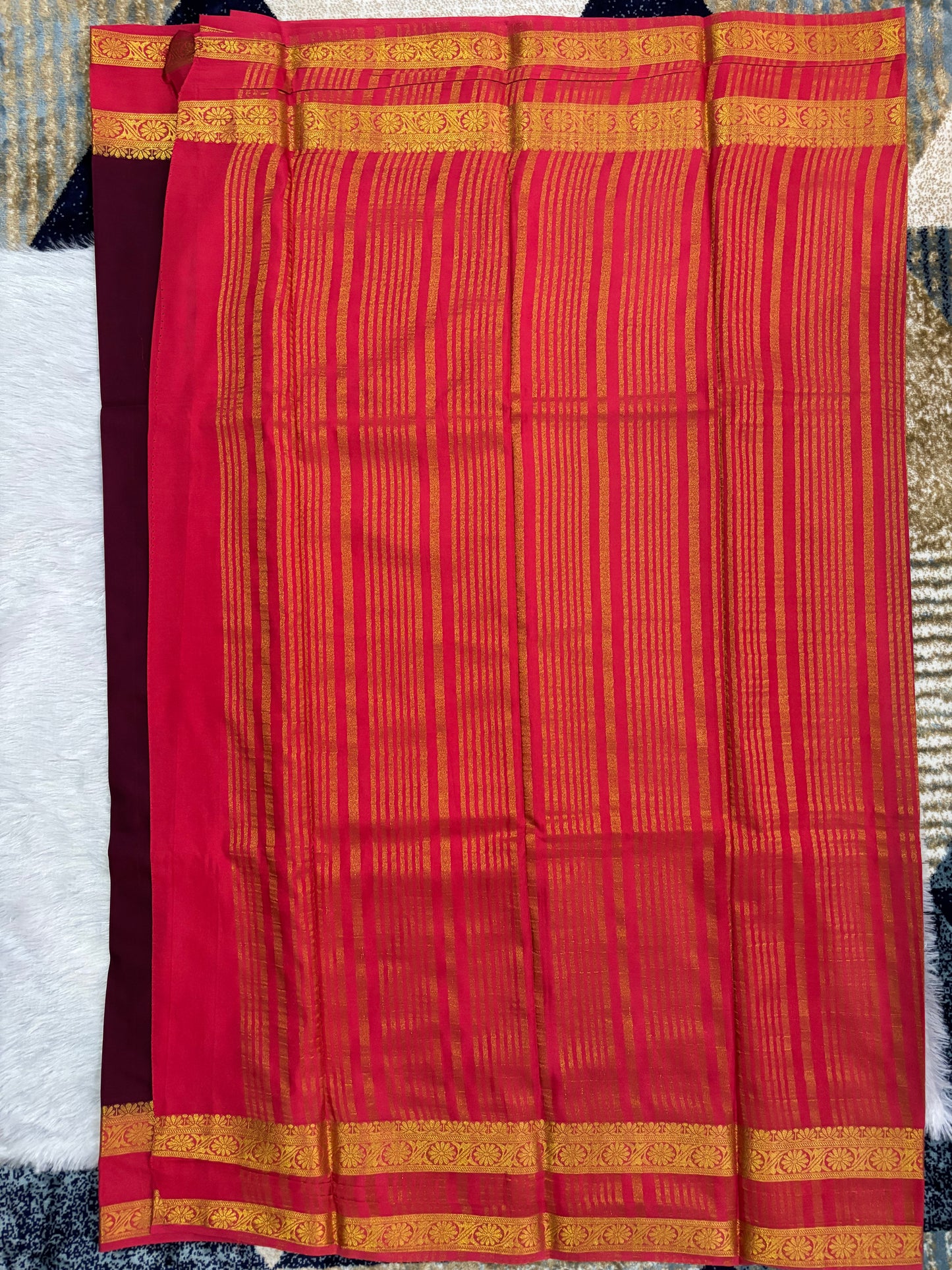 Semi mysore silk saree