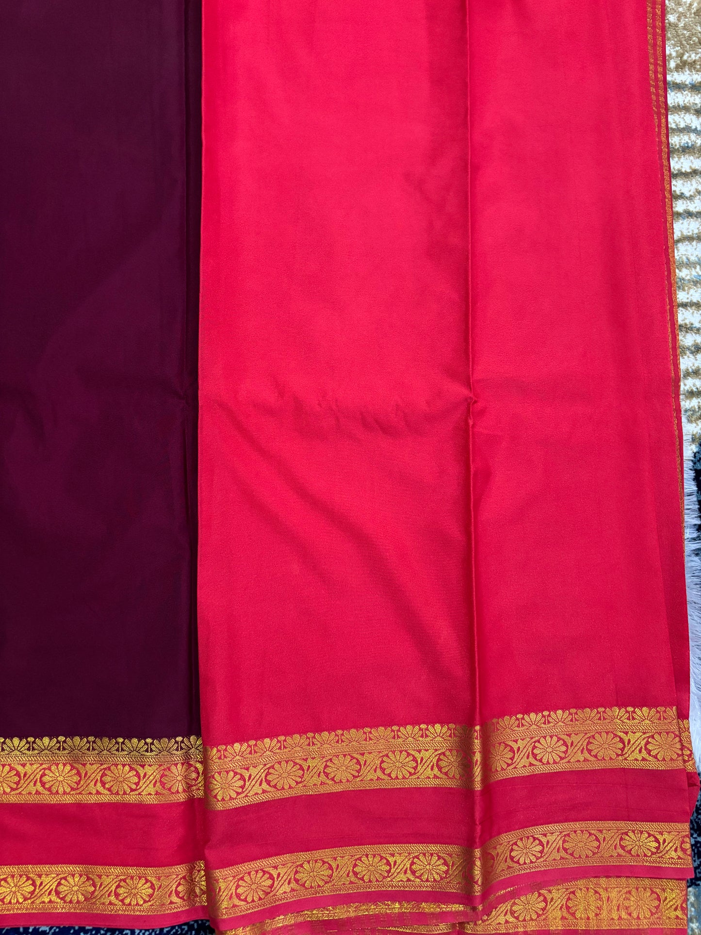 Semi mysore silk saree