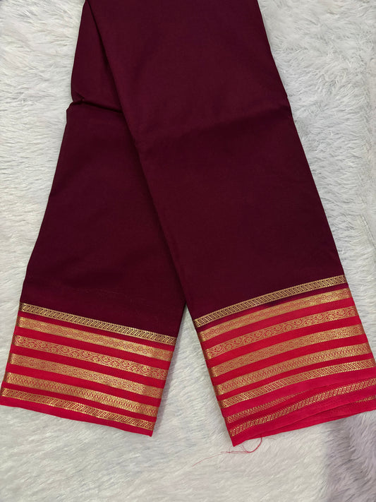 Semi mysore silk saree