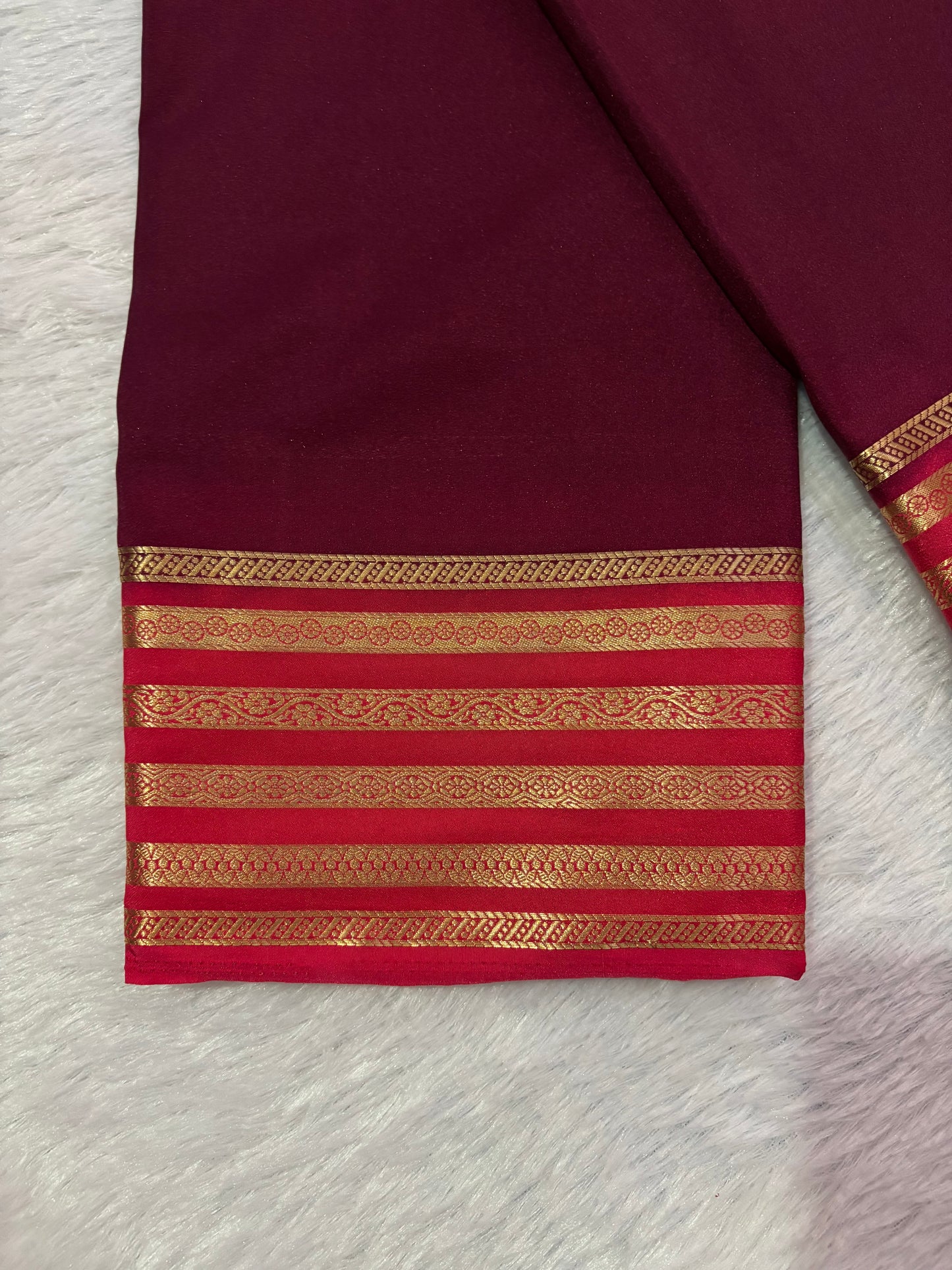 Semi mysore silk saree