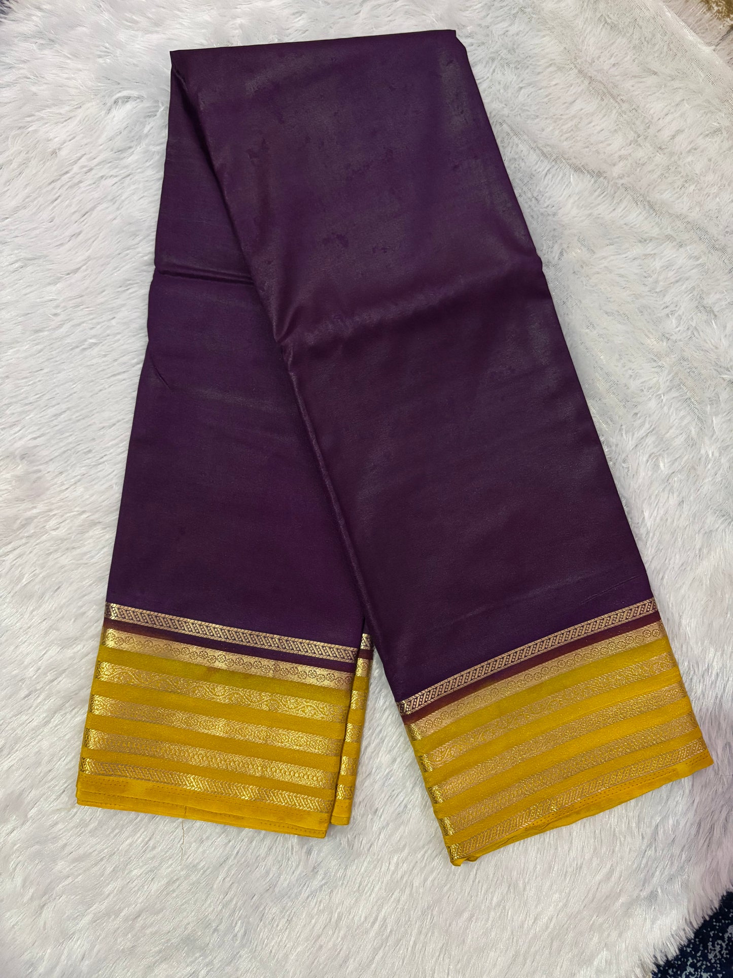 Semi mysore silk saree
