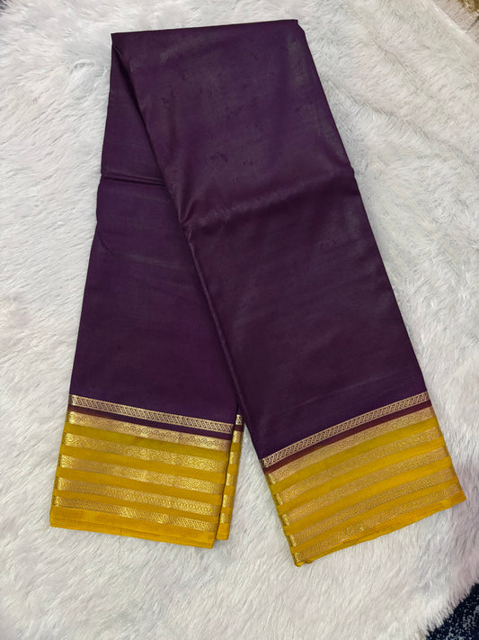 Semi mysore silk saree