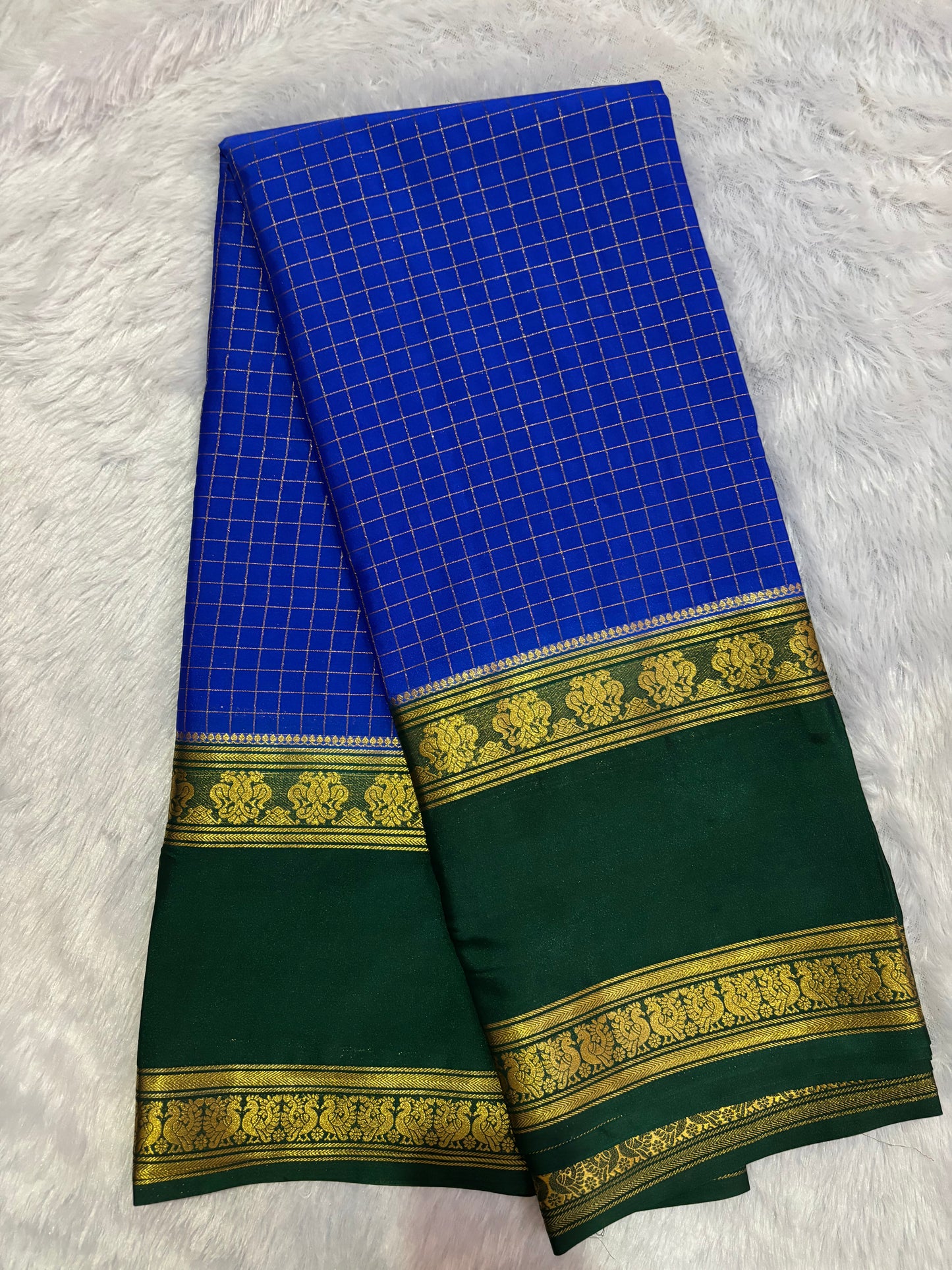 Semi Mysore silk saree
