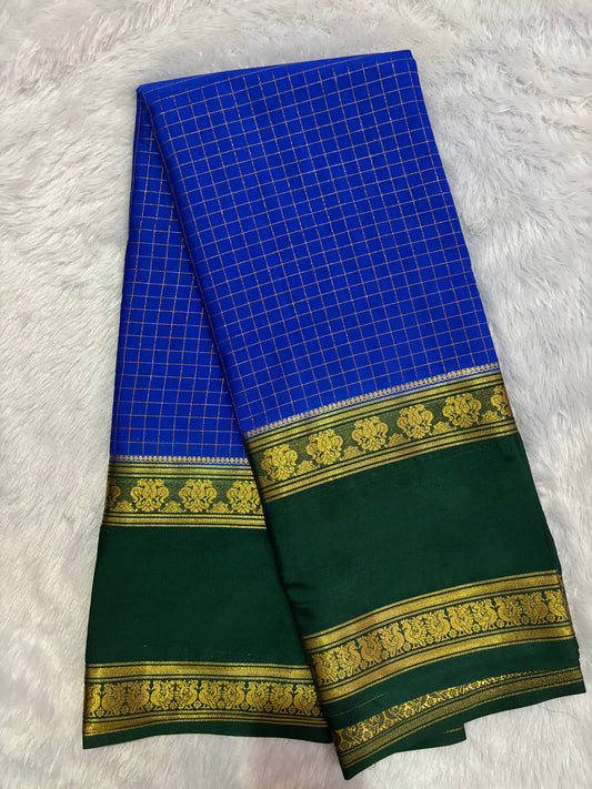 Semi Mysore silk saree