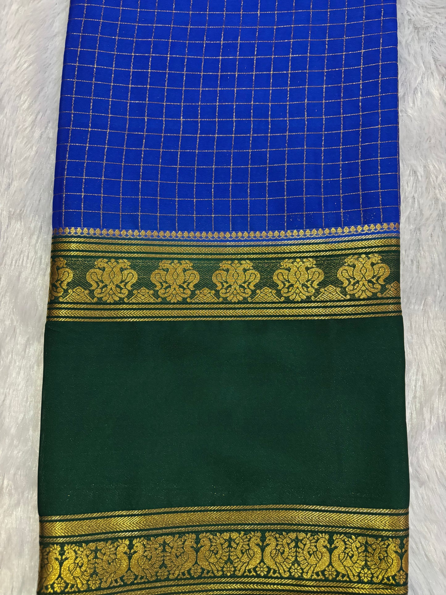 Semi Mysore silk saree