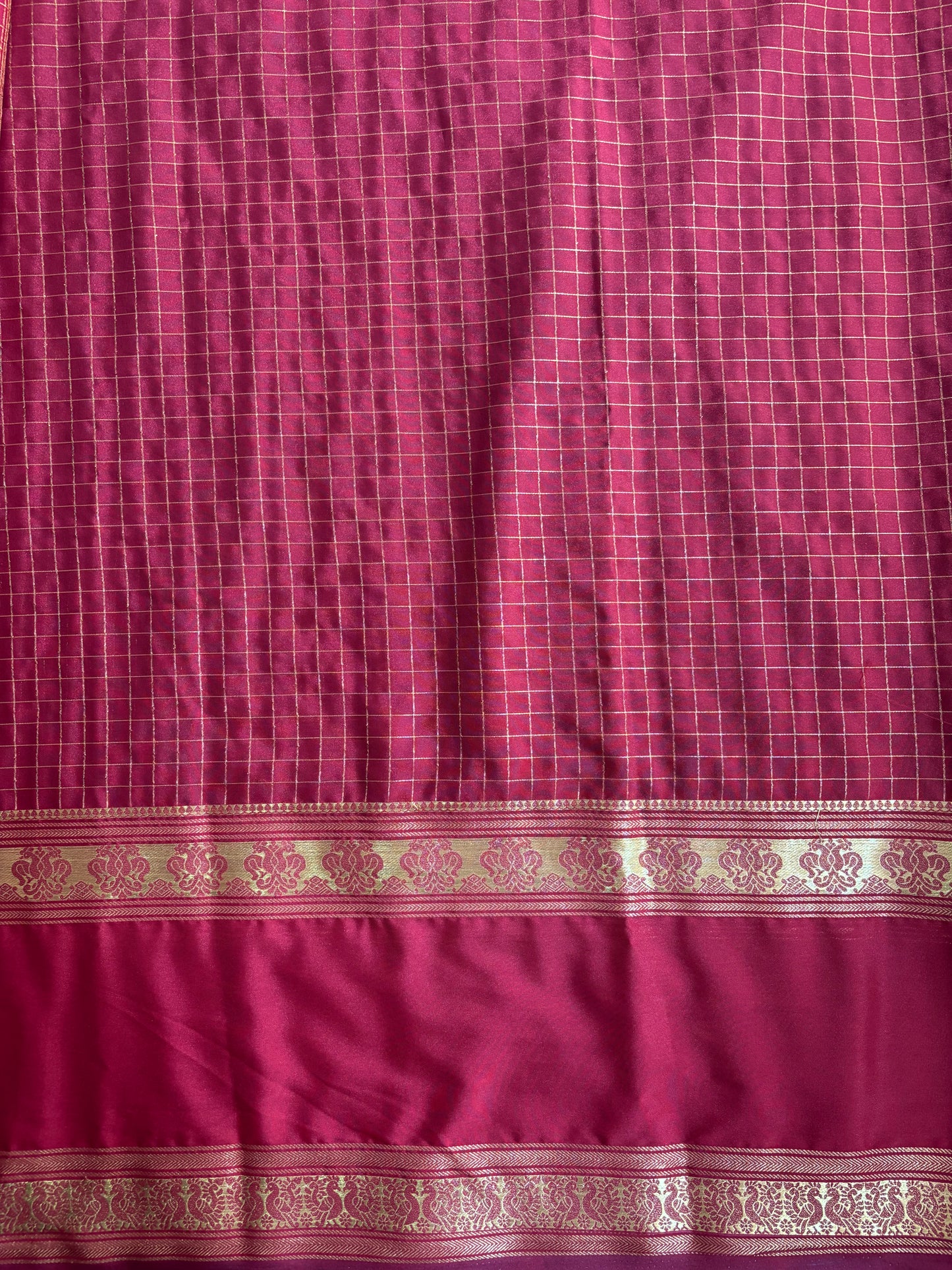Semi Mysore silk saree