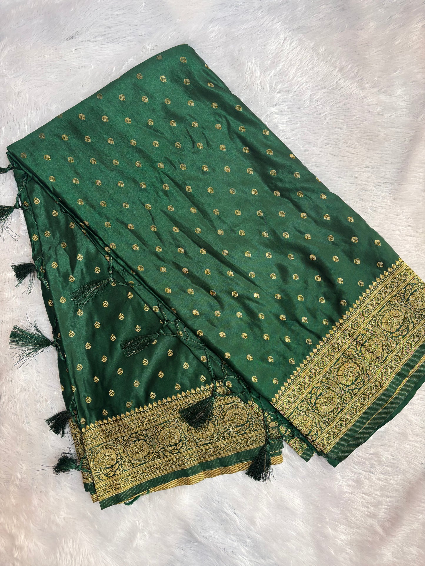 Banaras satin  saree