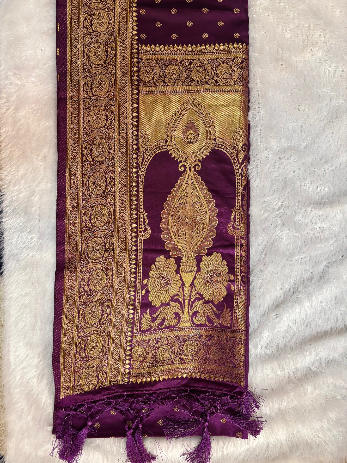 Banaras satin  saree
