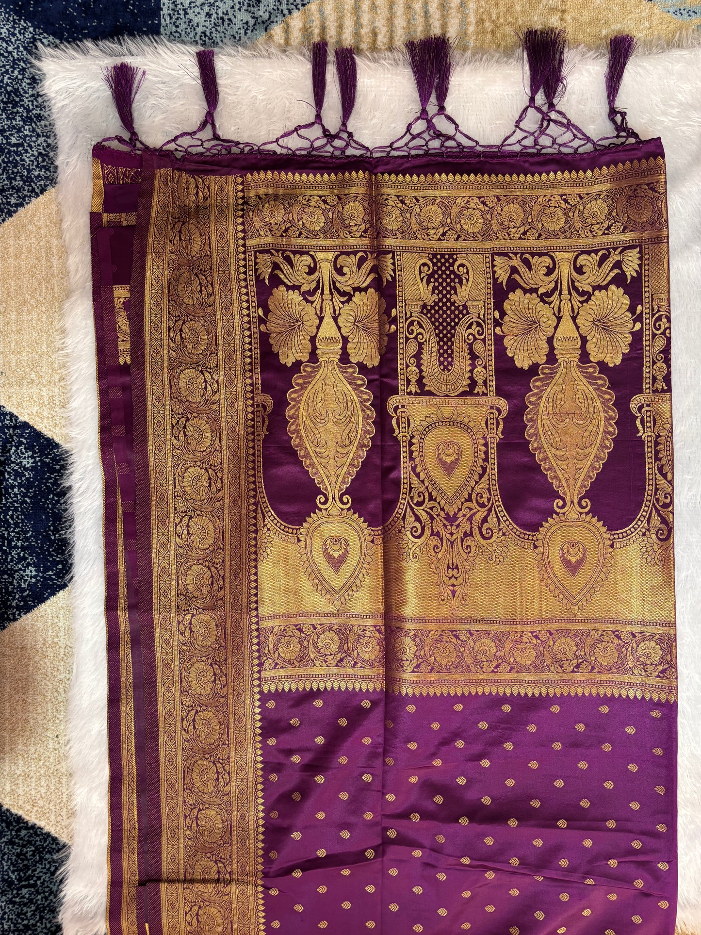 Banaras satin  saree