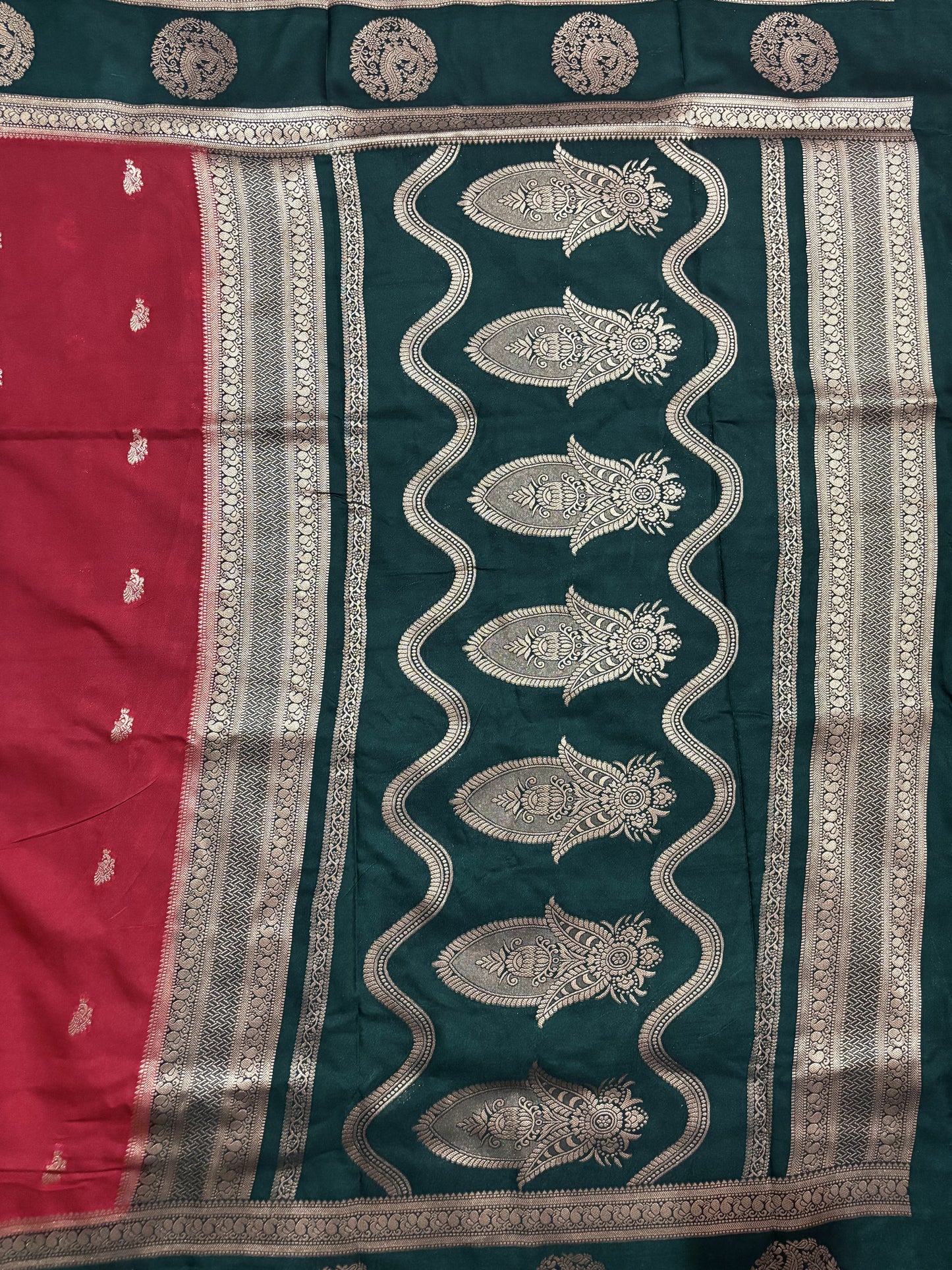 Semi Mysore silk saree