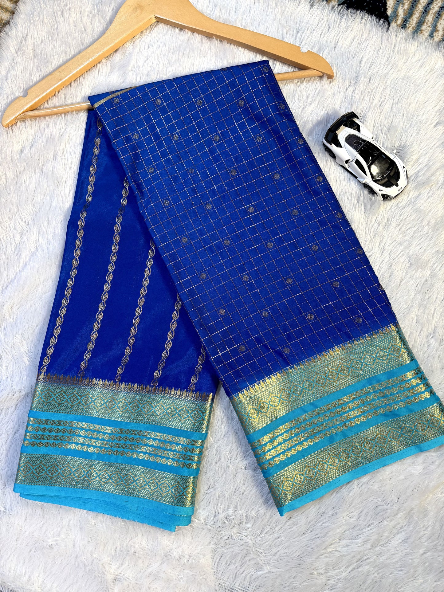 Semi Mysore silk saree