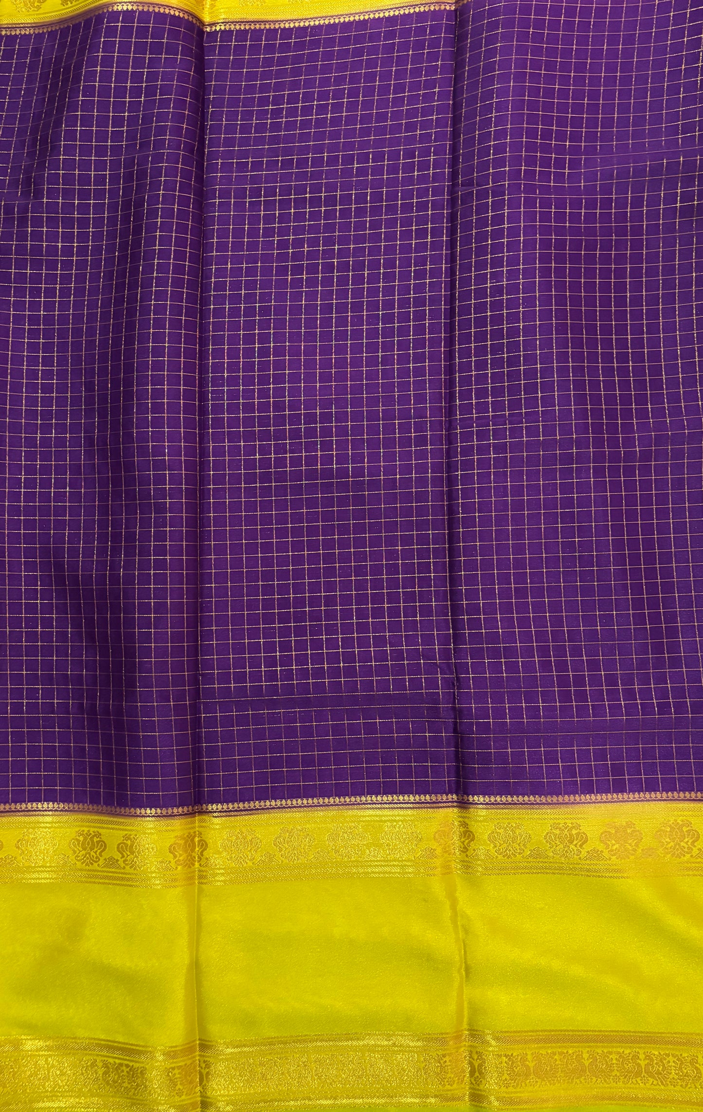 Semi Mysore silk saree