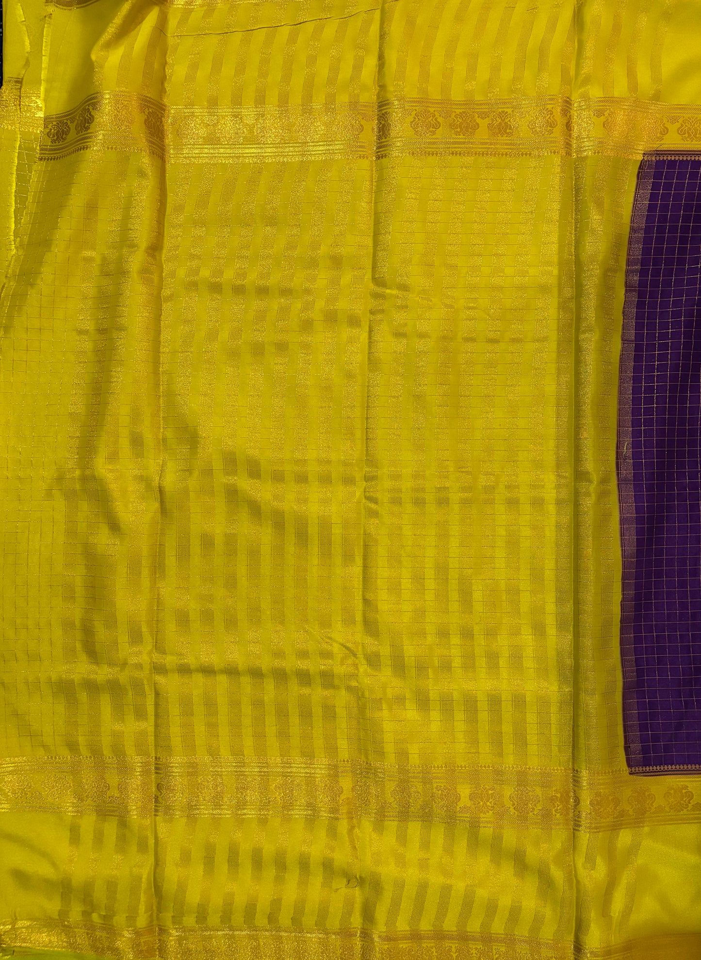 Semi Mysore silk saree