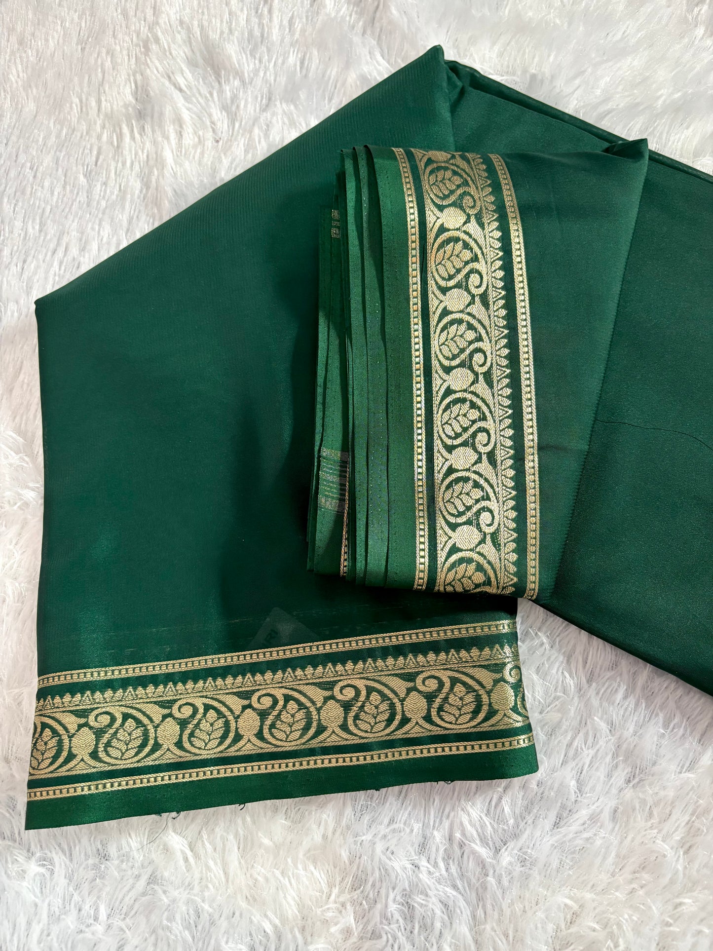 Semi Mysore silk saree