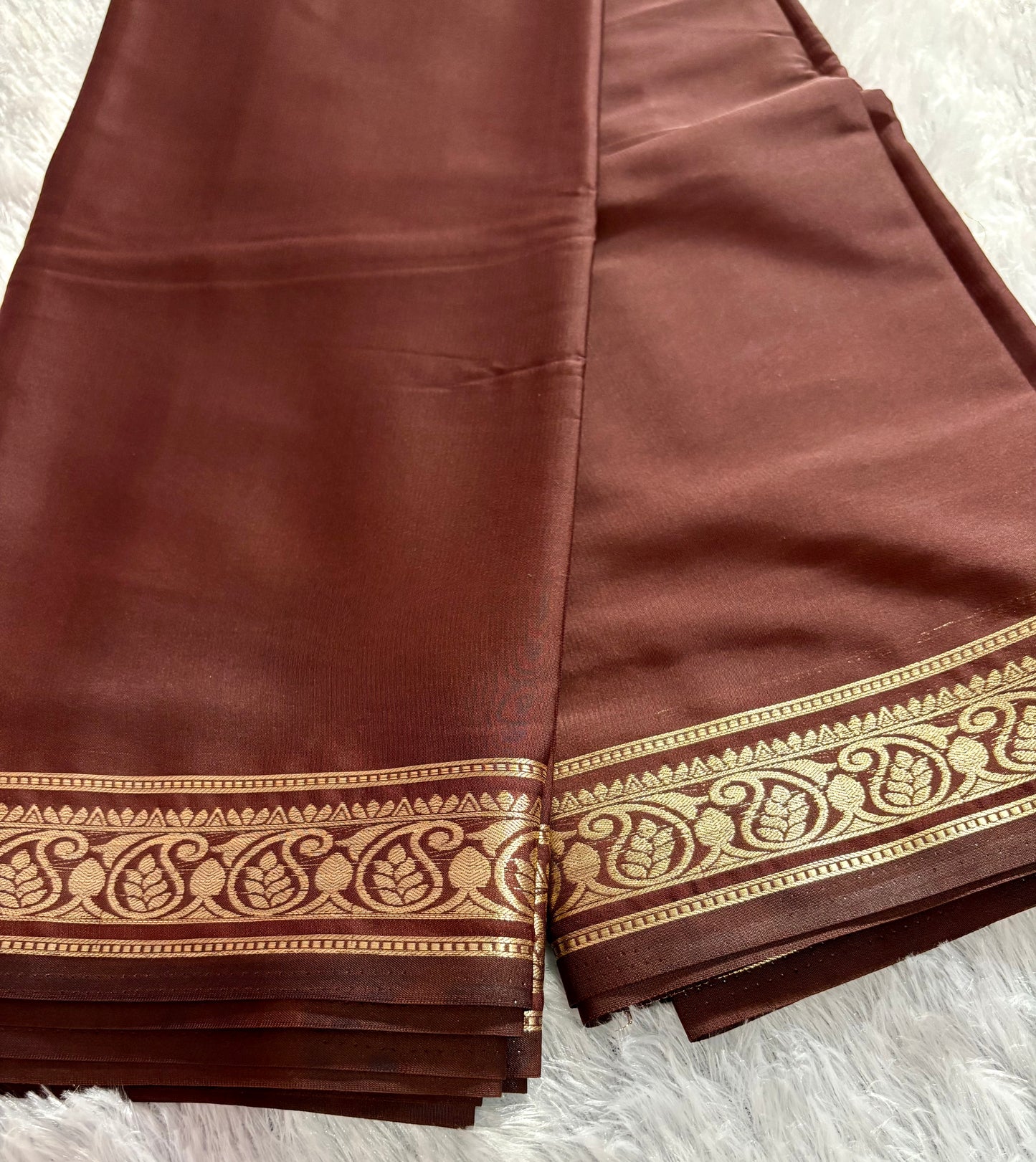Semi Mysore silk saree