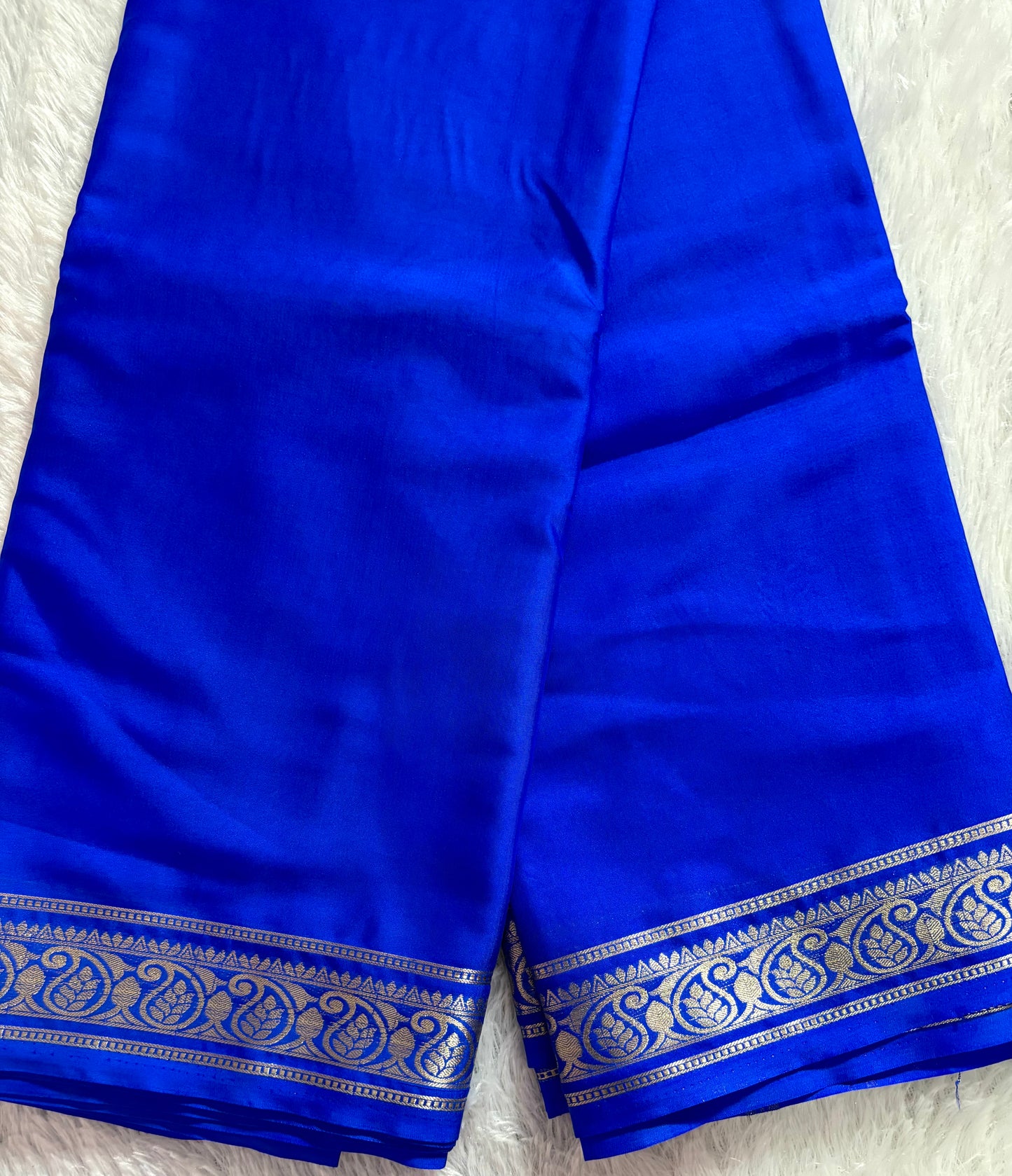 Semi Mysore silk saree