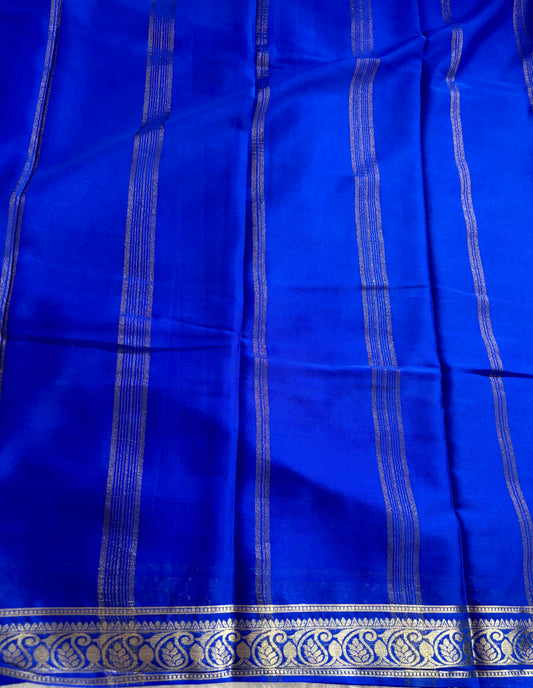 Semi Mysore silk saree