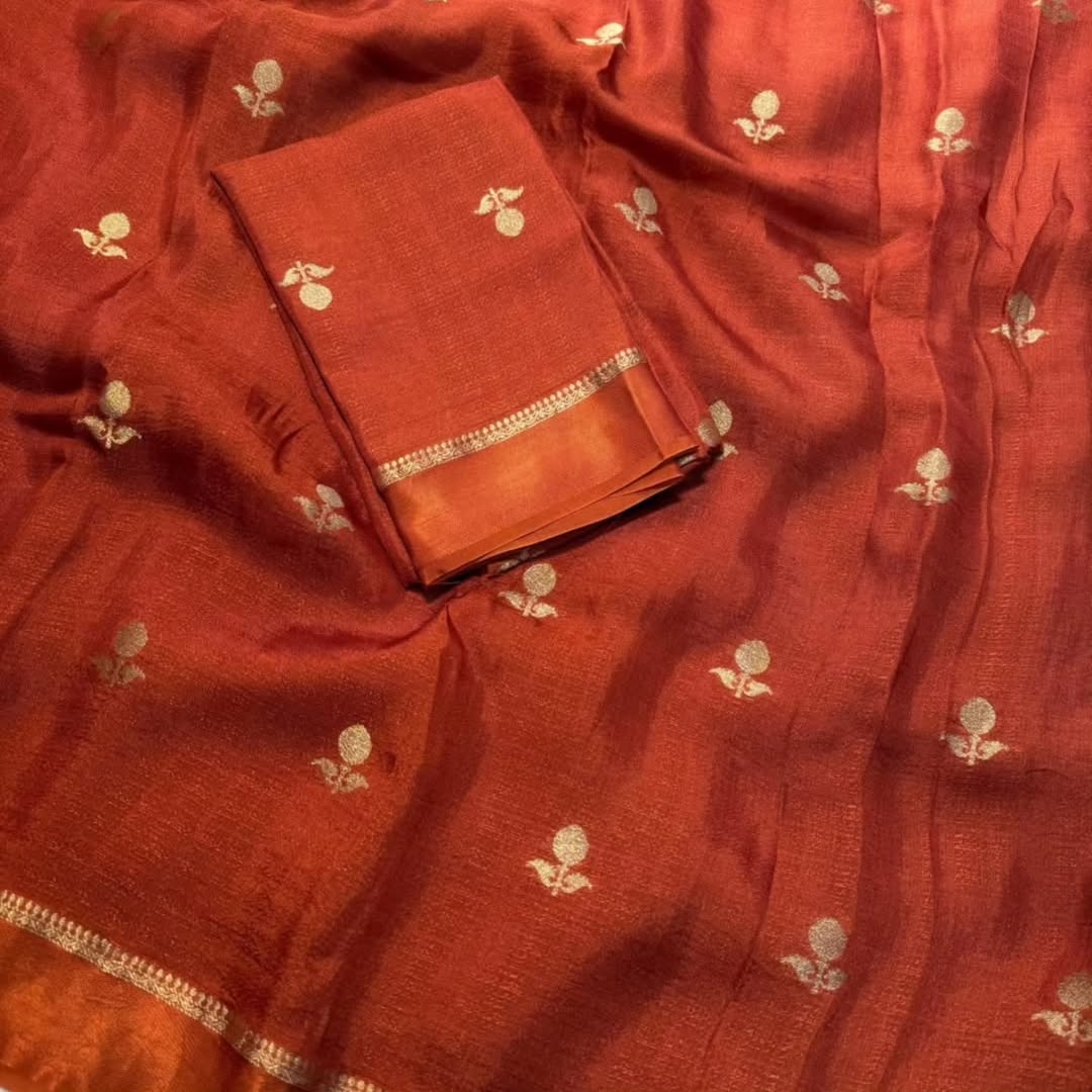 Jute Linen Saree