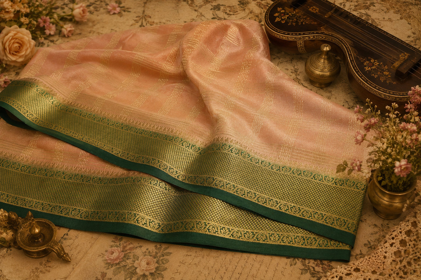 Pure Mysore crepe Silk