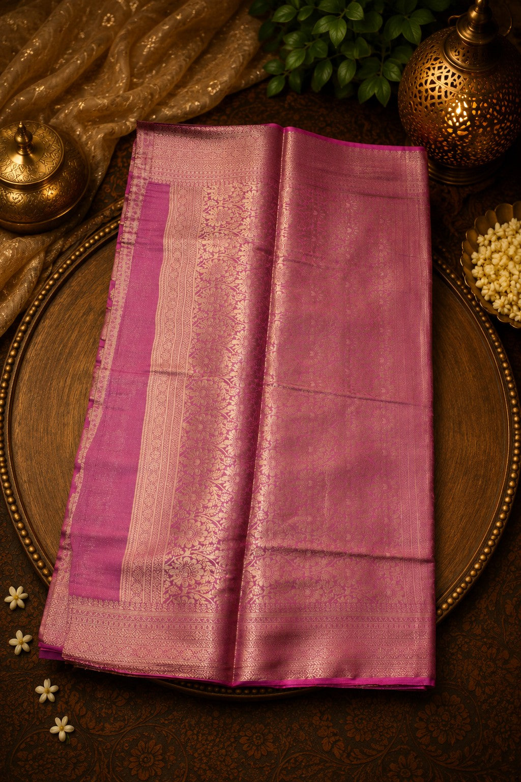 Semi Kanchi saree