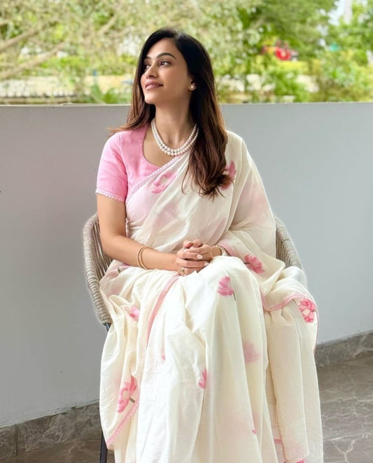 Cotton saree